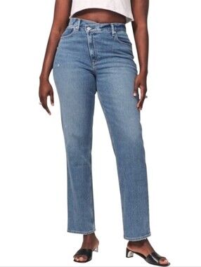 Abercrombie & Fitch Curve Love Ultra High Rise '90s Straight Jean Crossover 26 2